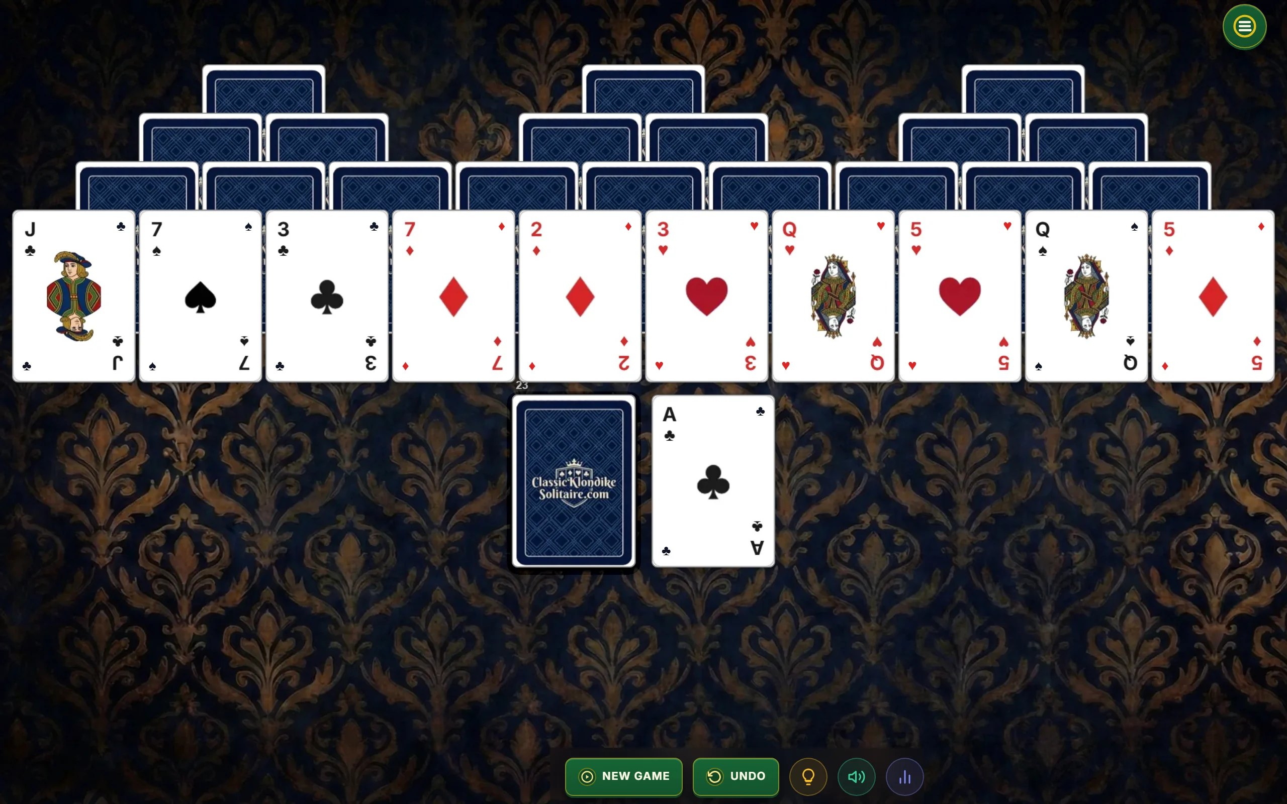 TriPeaks Solitaire